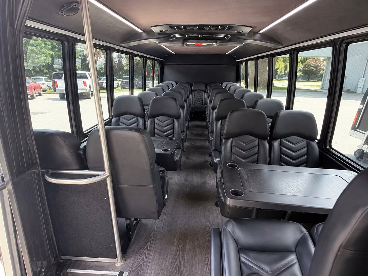 20 passenger minibus inside
