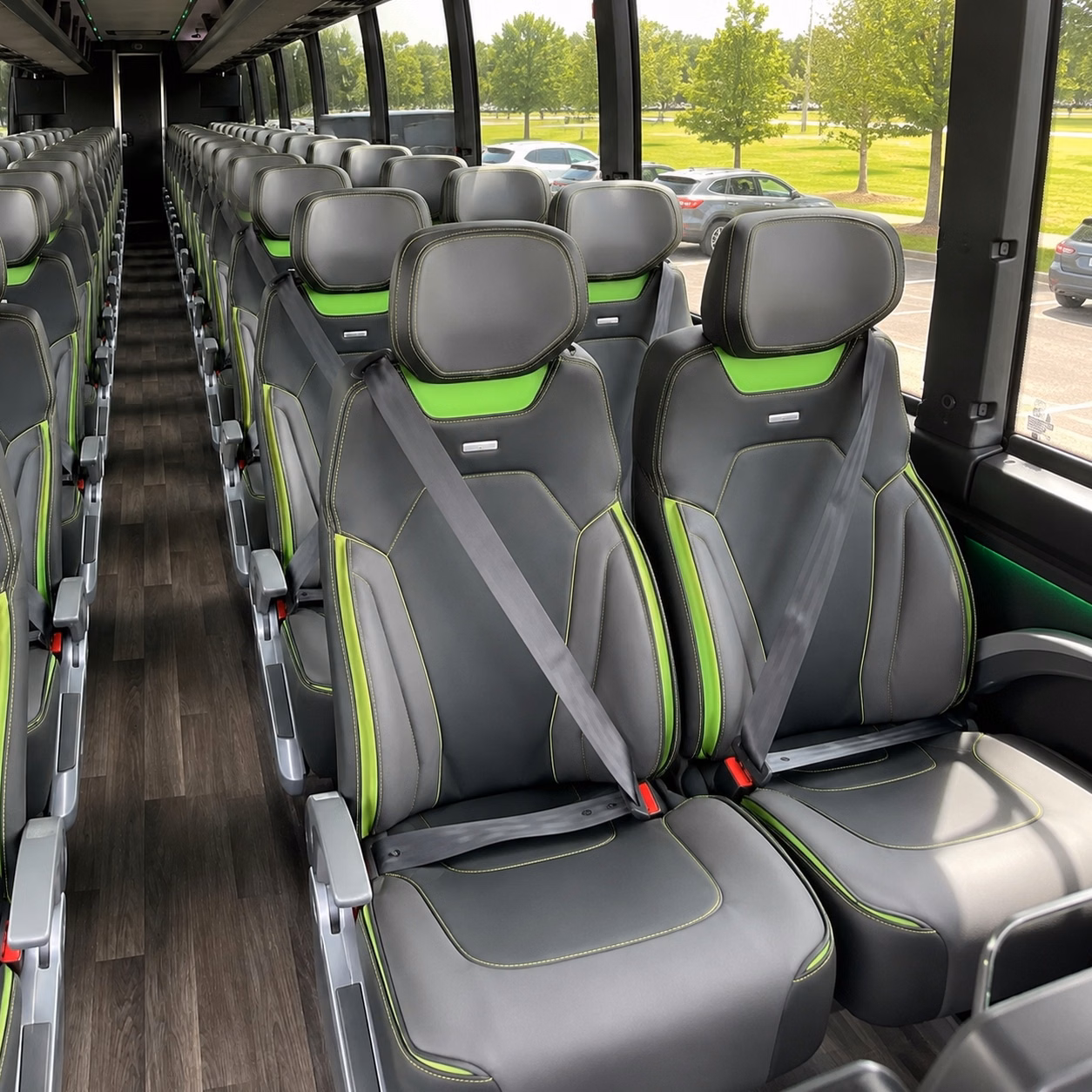 ada accessible compliant charter bus options for fontana government transportation