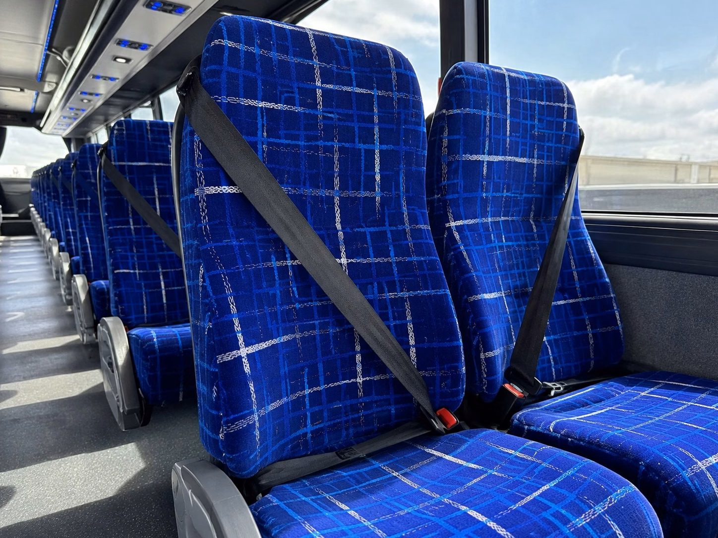 charter bus rentals for march air reserve base personnel fontana area federal agencies