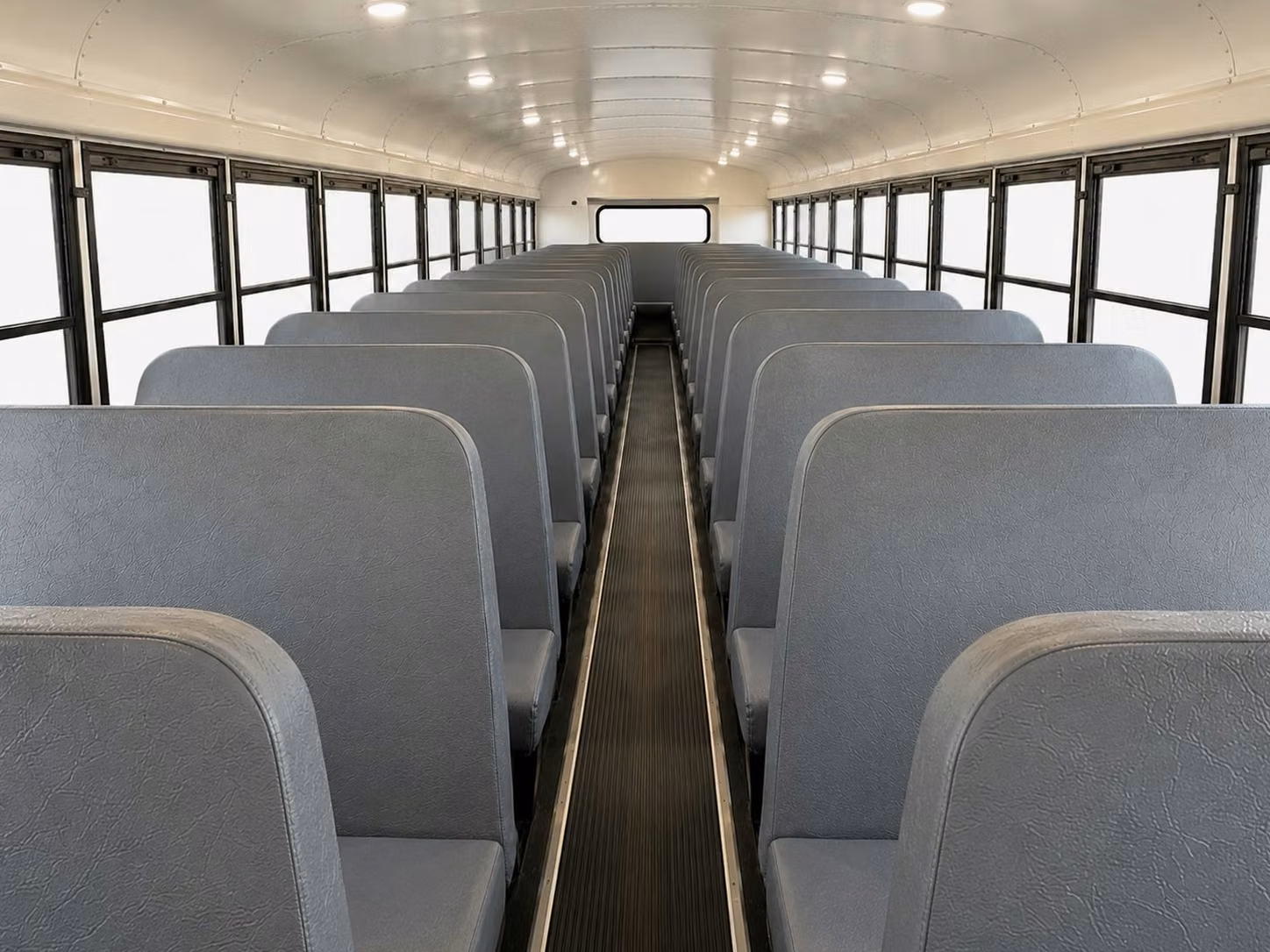 school bus interior